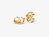 Gold earring backs, jewelry findings, secure earring backs, luxury jewelry accessories