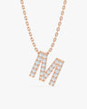 Birthstone Letter Necklace