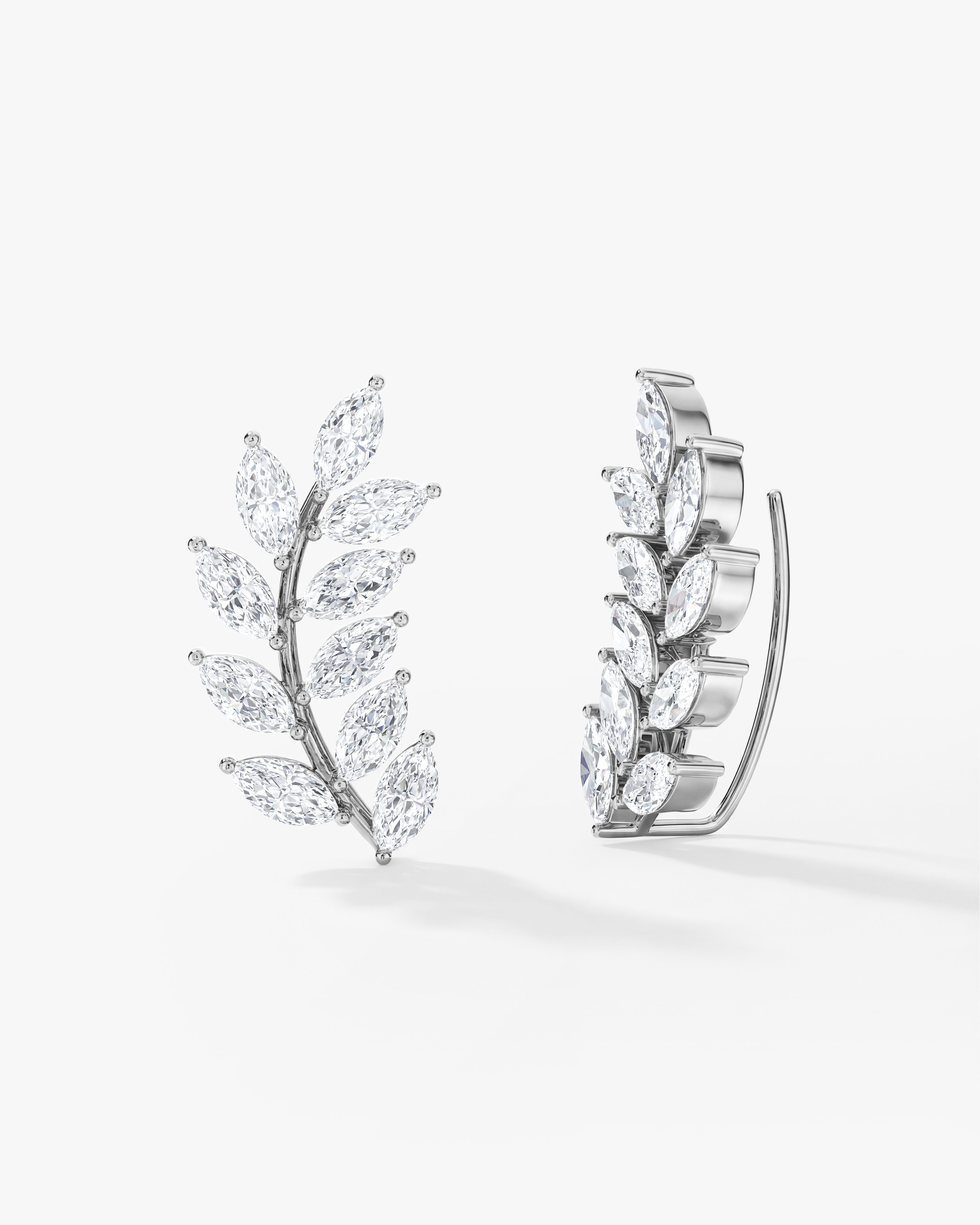 Climber Leaf Earrings