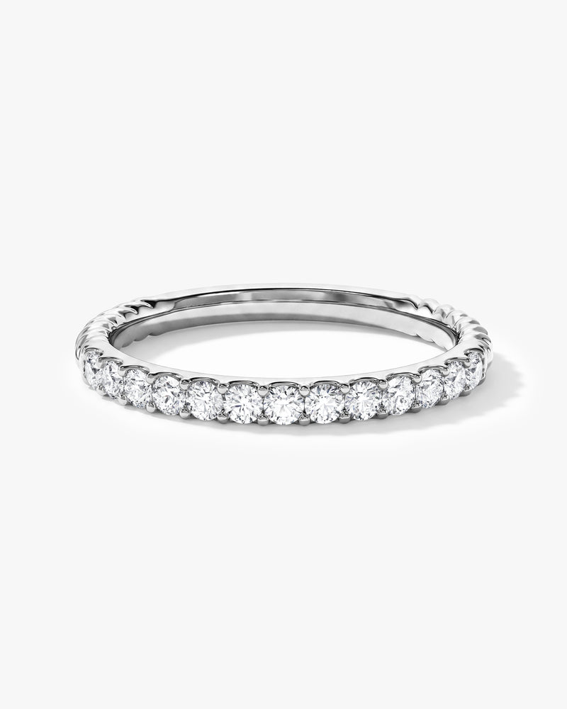 Twisted Pave Set Ring