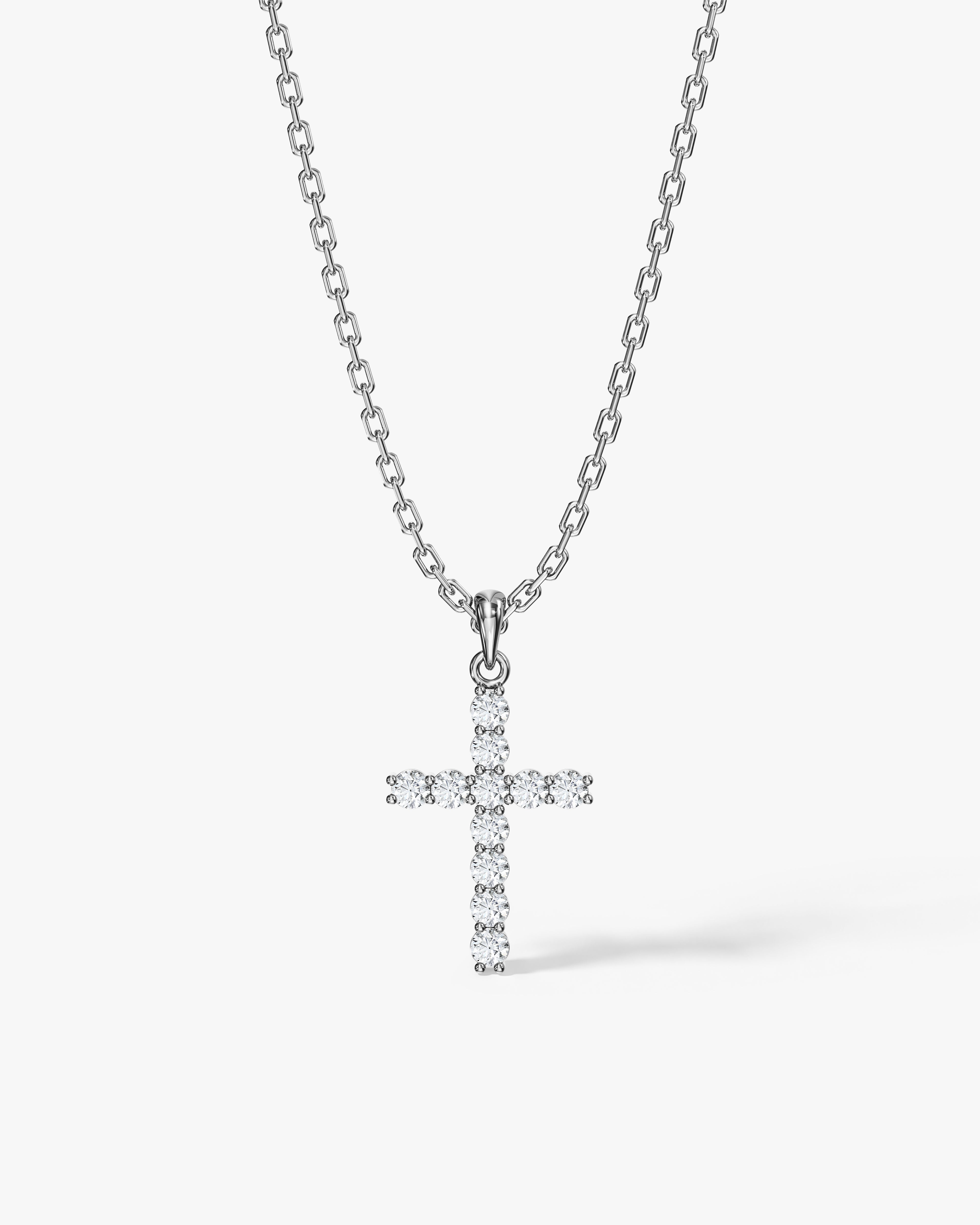 Pave Cross Pendant