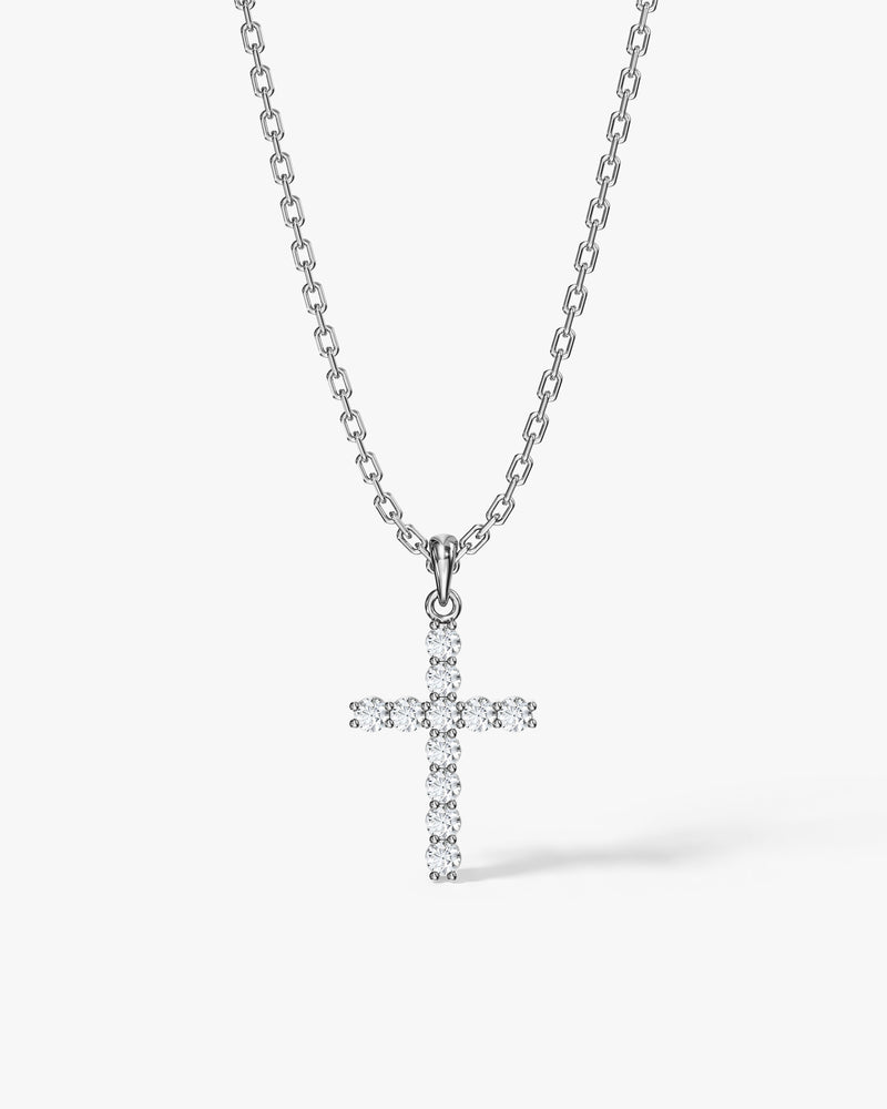 Pave Cross Pendant