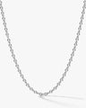 1.30 mm Bezel Diamond Tennis Necklace