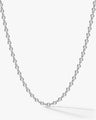 1.70 mm Bezel Lab Diamond Tennis Necklace