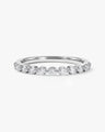 Single Prong Half Eternity Band (0.35 CT TW)