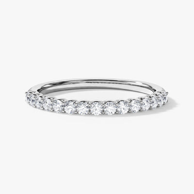 U-Prong Half Eternity Band (0.35 CT TW)