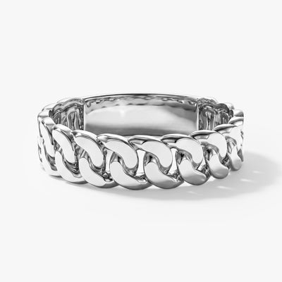 14k Gold 6.0mm Chain Ring