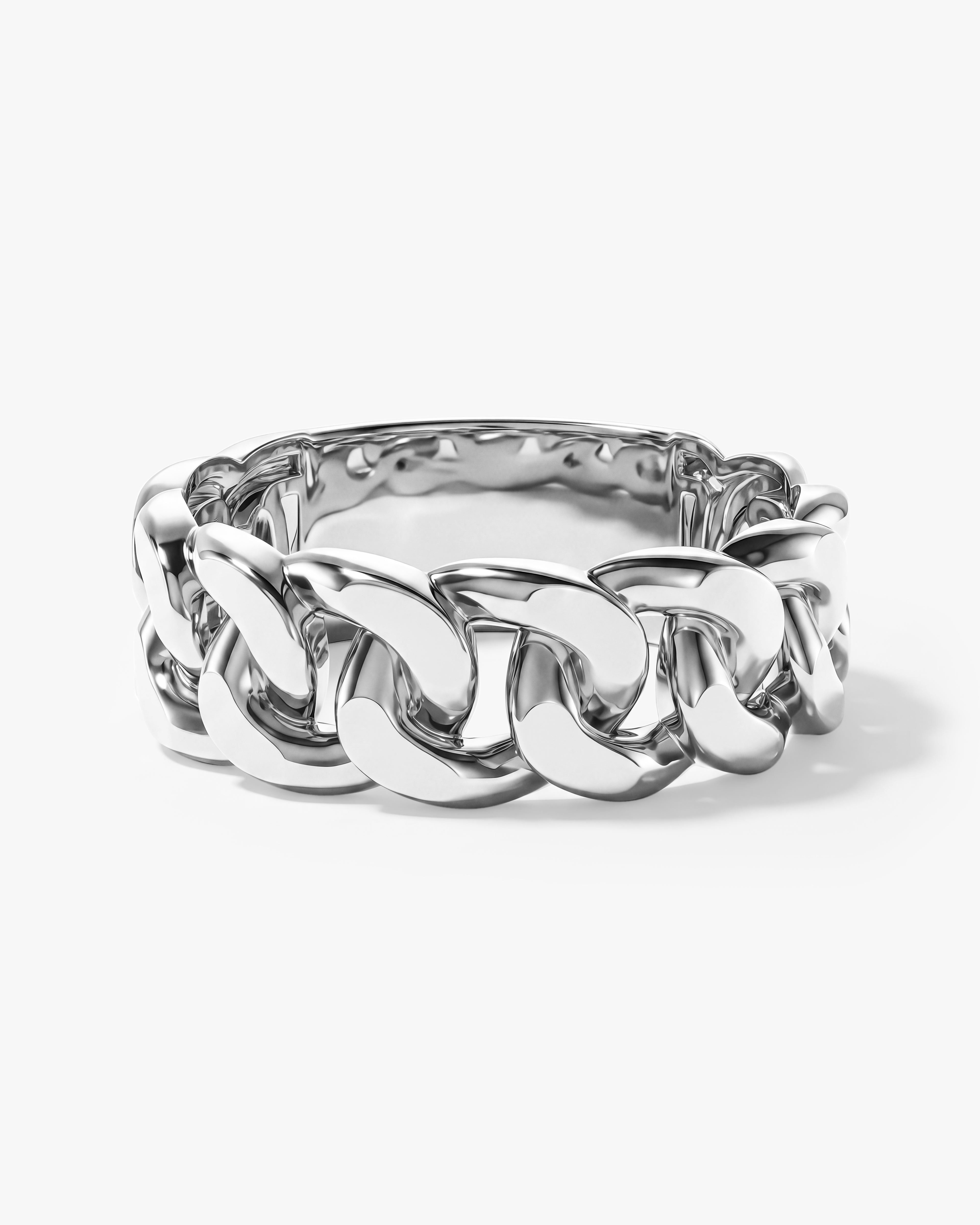 14k Gold 8.0mm Chain Ring