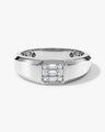 Pave Men's Wedding Band