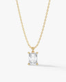 Radiant Cut Solitaire Pendant (1.50 CT)