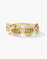 Infinity Family Birthstone Ring