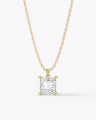 Princess Cut Solitaire Pendant (2.00 CT)