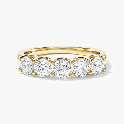 U-Prong Five Stone Anniversary Band (1.00 CT TW)