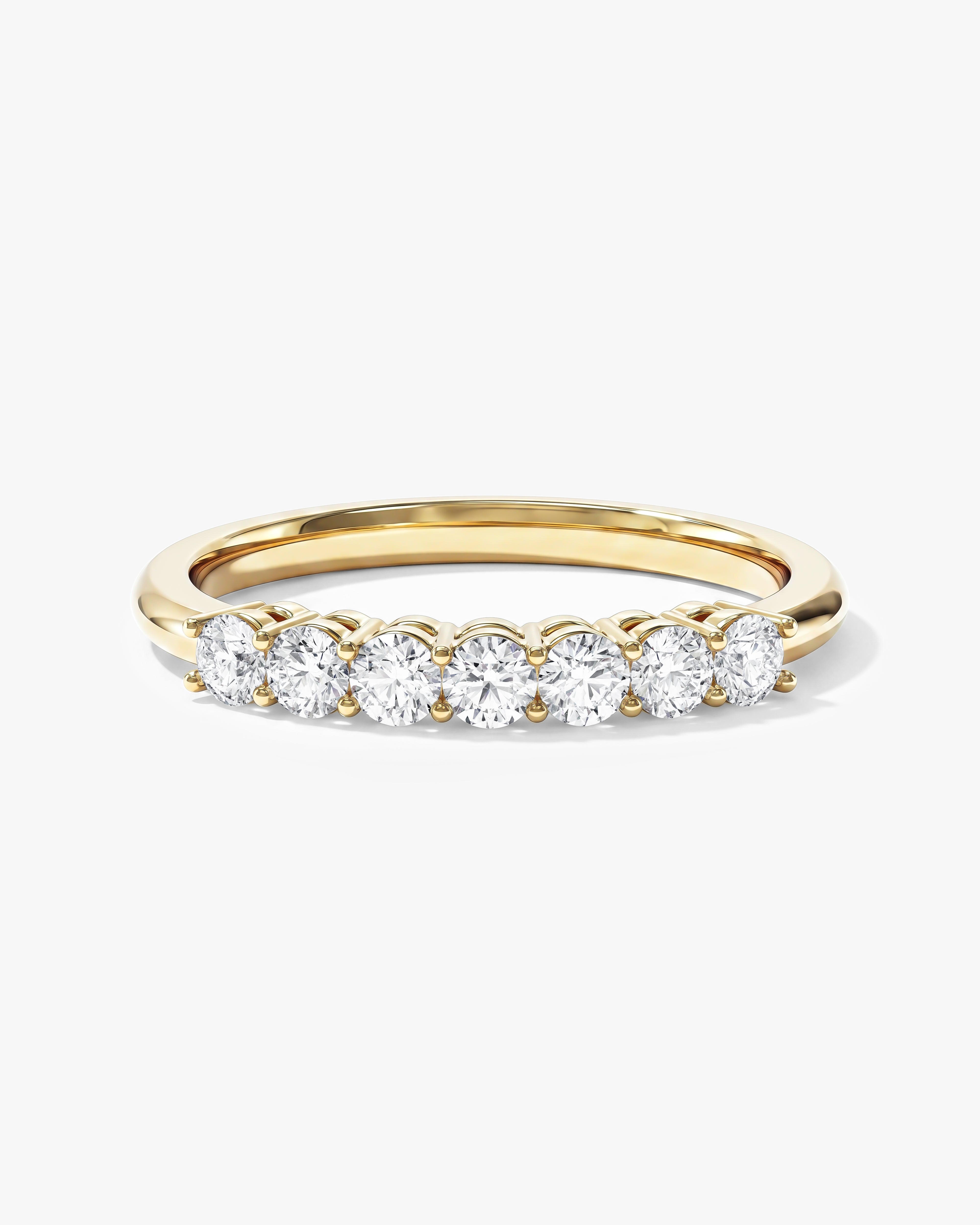 Classic Seven Stone Anniversary Band (0.35 CT TW)