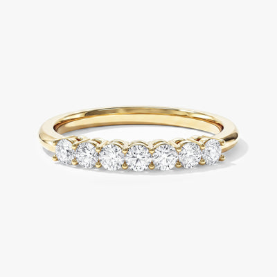 Classic Seven Stone Anniversary Band (0.35 CT TW)