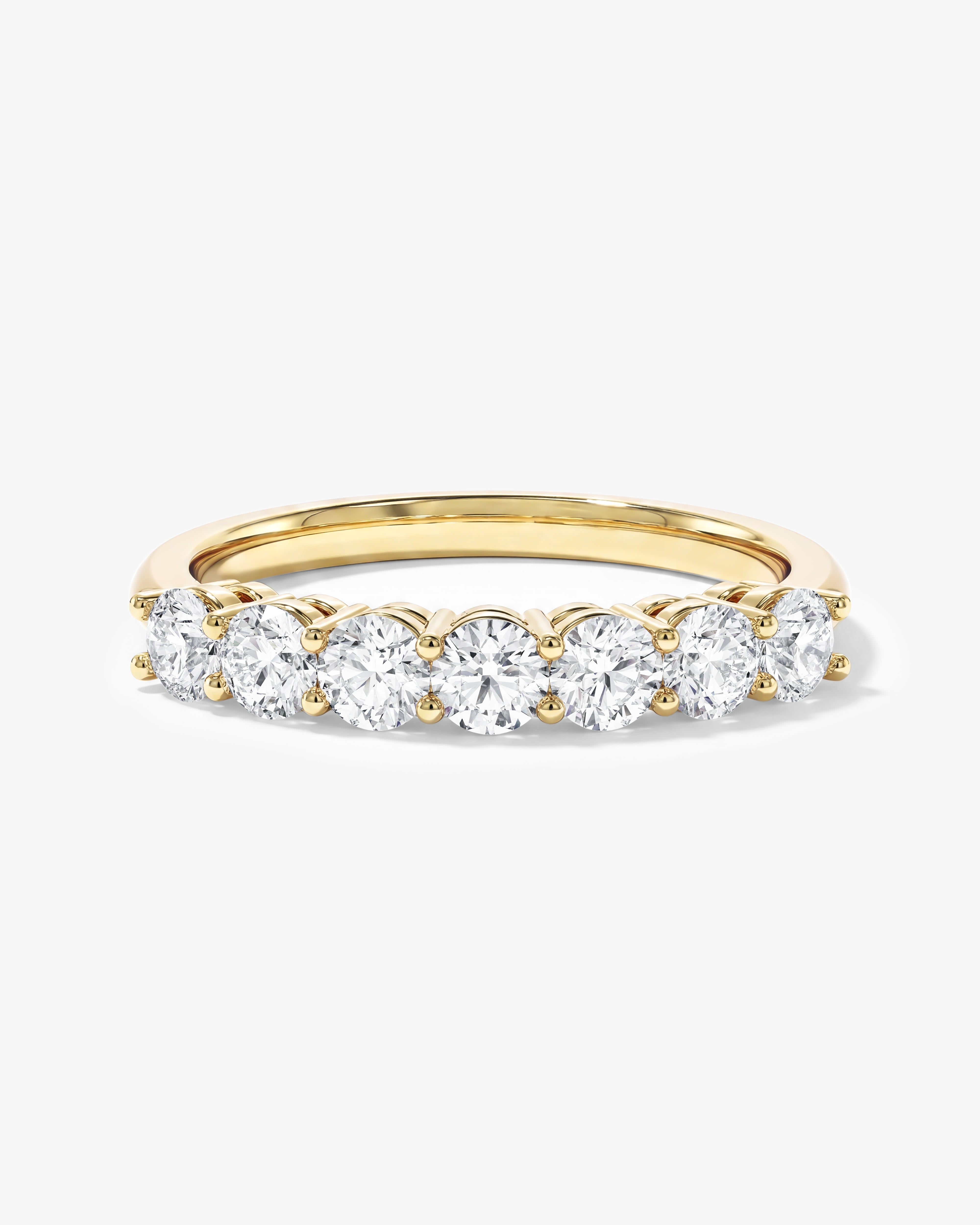 Classic Seven Stone Anniversary Band (0.70 CT TW)