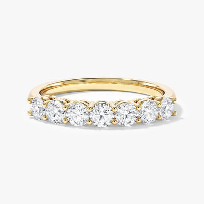 Classic Seven Stone Anniversary Band (0.70 CT TW)