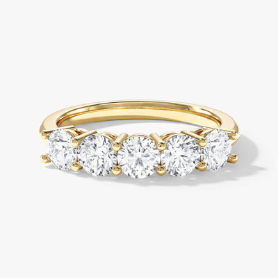 Classic Five Stone Anniversary Band (1.00 CT TW)