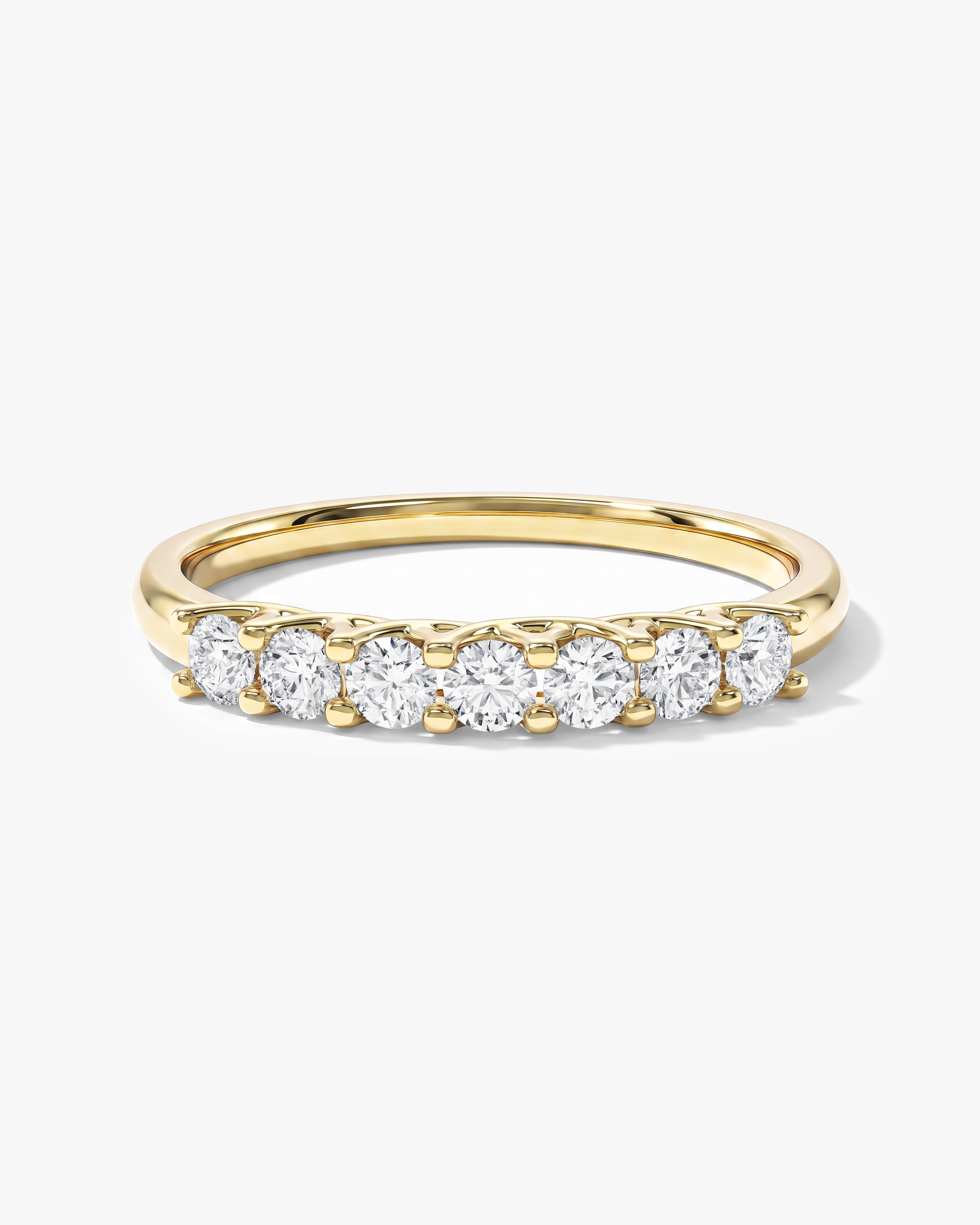 Seven Stone Trellis Anniversary Band (0.35 CT TW)