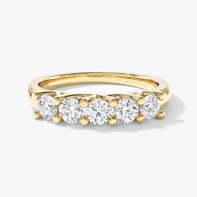Five Stone Trellis Anniversary Band (1.00 CT TW)