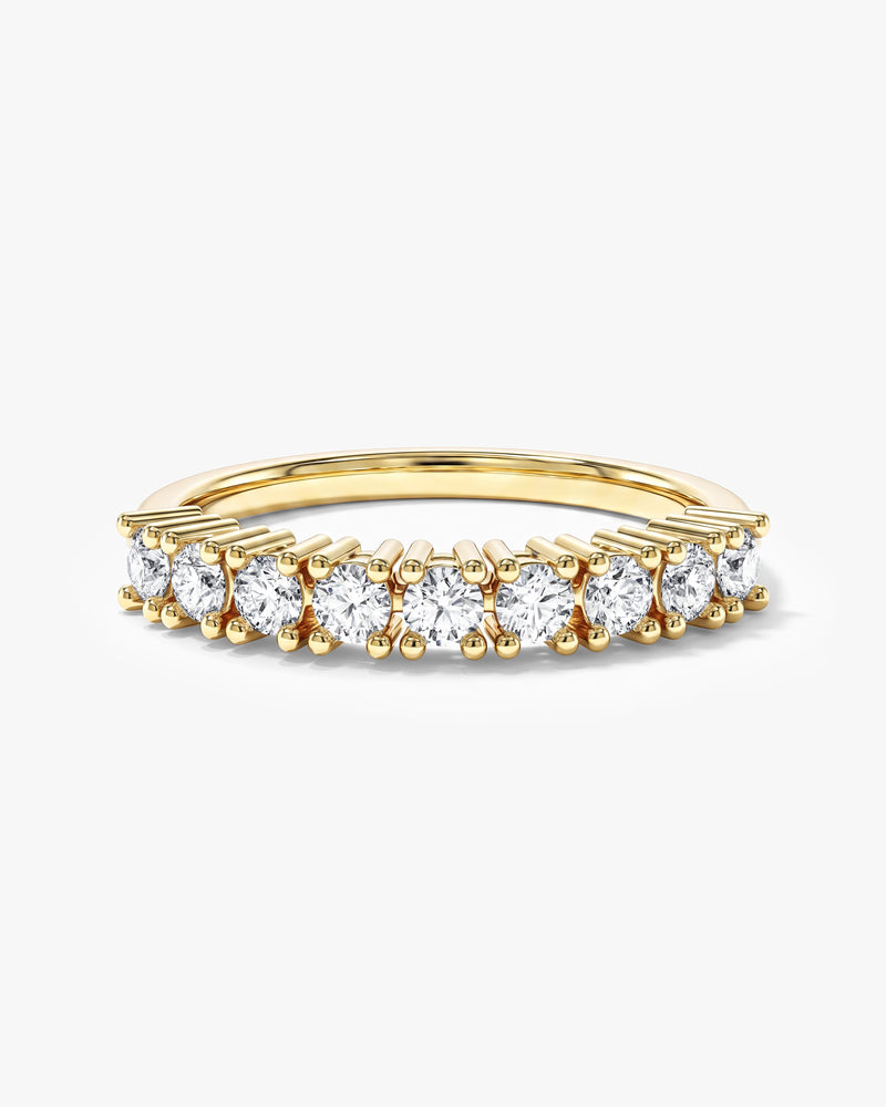 Nine Stone Basket Anniversary Band (0.45 CT TW)