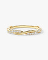 Twisted Vine Wedding Band