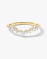Chevron Nesting Wedding Band (0.30 CT TW)