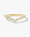 Petal Nesting Wedding Band (0.20 CT TW)