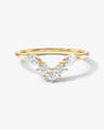 Curved Princess and Marquise Ring