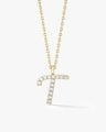 Cursive Initial Letter Necklace