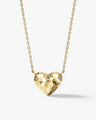 Hammered Heart Necklace