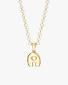 Bubble Initial Necklace