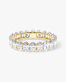 U-Prong Oval Eternity Band (5.00 CT TW)