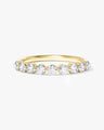 Single Prong Half Eternity Band (0.75 CT TW)