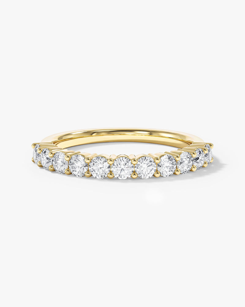 Faceted Half Eternity Band (0.75 CT TW)