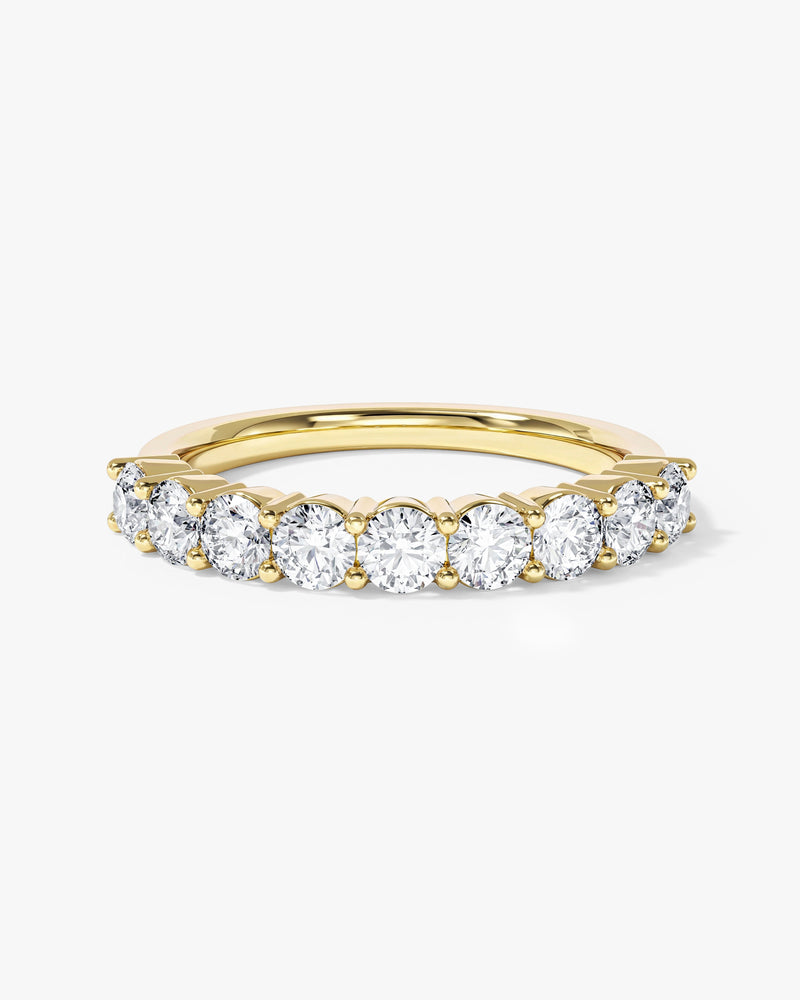 Faceted Half Eternity Band (1.00 CT TW)