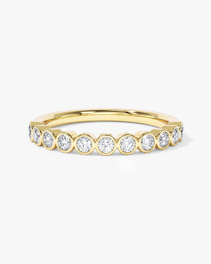 Bezel Half Eternity Band (0.35 CT TW)