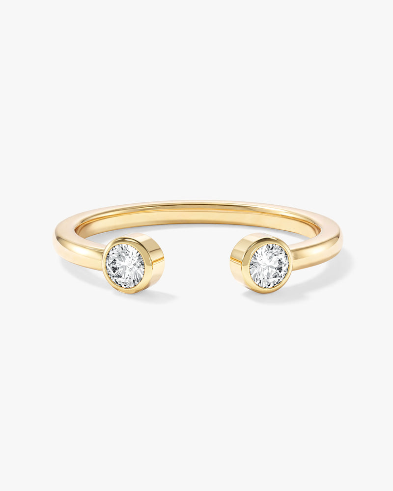 Dual Open Cuff Wedding Band