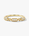 Art Deco Vintage Wedding Band