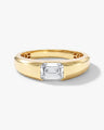 Solitaire Men's Wedding Band