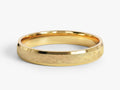 3mm Beveled Edge Men's Wedding Band with Ice Matte Finish