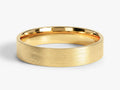 4mm Classic Flat Men's Wedding Band - Matte Brushed