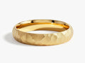 4mm Hammered Dome Men's Wedding Band