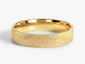 4mm Flat Men's Wedding Band with Ice Matte Finish
