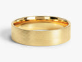 5mm Classic Flat Men's Wedding Band - Matte Brushed
