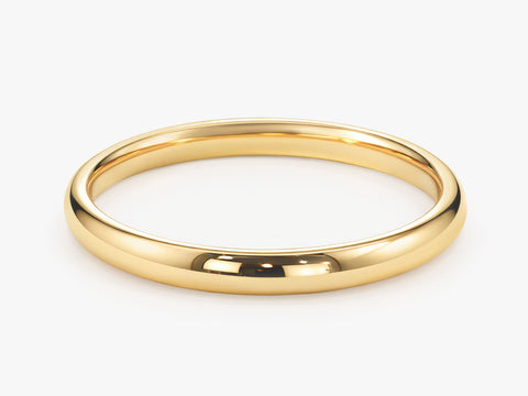 2mm Classic Dome Wedding Band