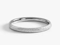 2mm Dome Men's Wedding Band with Ice Matte Finish