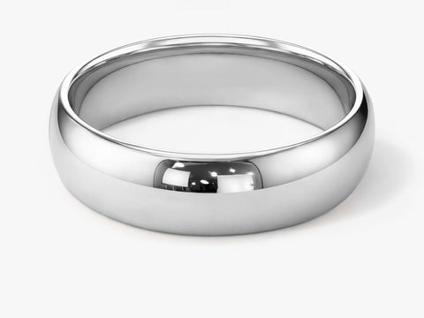6mm Classic Dome Wedding Band