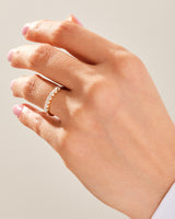 U-Prong Seven Stone Anniversary Band (0.35 CT TW)