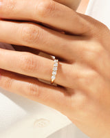 U-Prong Five Stone Anniversary Band (0.50 CT TW)